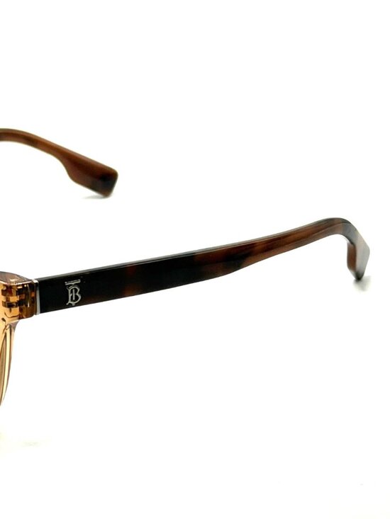 NEW BURBERRY B 2324 3897 TRANSPARENT LIGHT BROWN UNISEX EYEGLASSES 50MM 17 140 main image 8